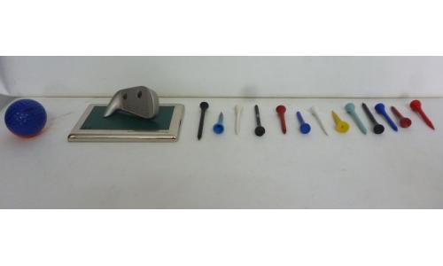 Kit Bola de Golfe + Palitos + Trof�u Siemens